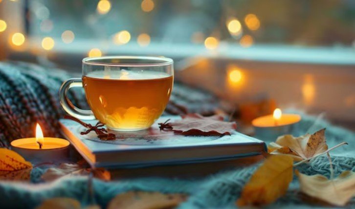 How does Go Sowa’s herbal drink help in reducing stress and anxiety at night?