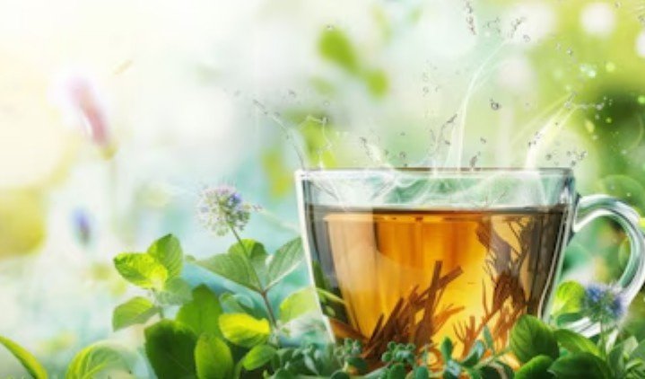 How does anti-ageing herbal infusion by Go Sowa help improve skin health?